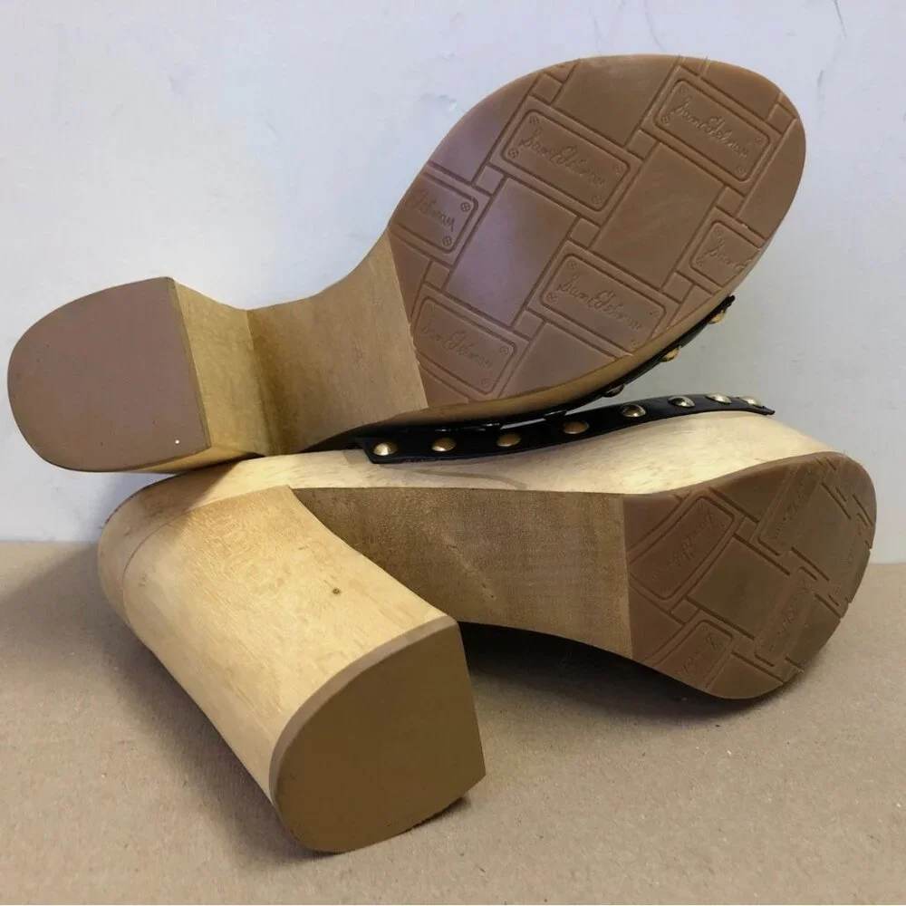 NWOB Sam Edelman Marley Wooden Platform Sandal